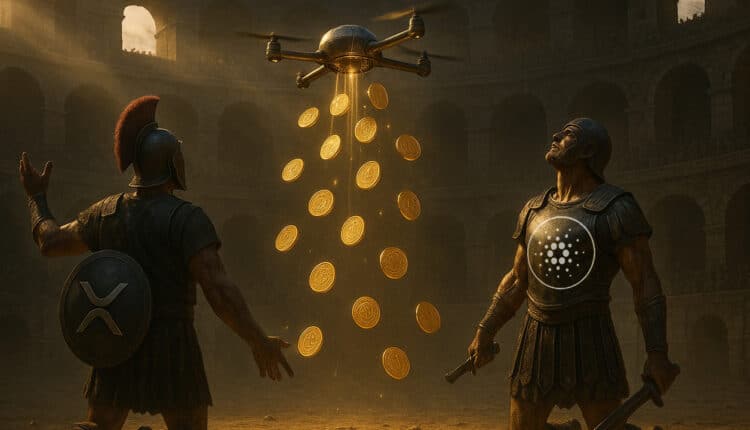 Założyciel Cardano atakuje posiadaczy XRP w ramach masowego airdropu, aby zakończyć krypto-plemienność