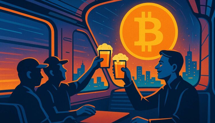 Piwo za darmo i uśmiechy na twarzach. Wszystko przez ATH Bitcoina!