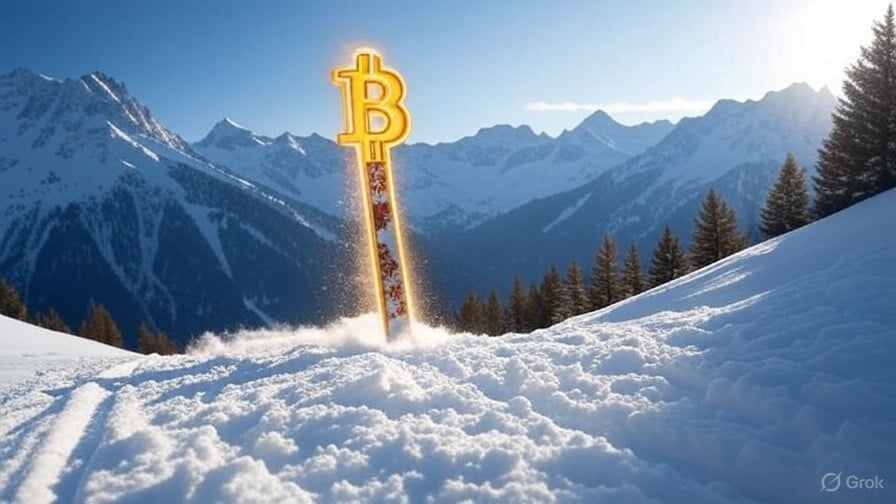 Bitcoin w górach