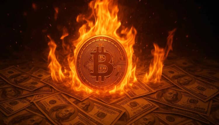 Bitcoin w ogniu