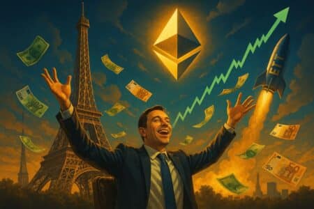 Francuska spółka rzuca wszystko dla Ethereum. Akcje rosną 800% w jeden dzień! ETH bramą do raju?