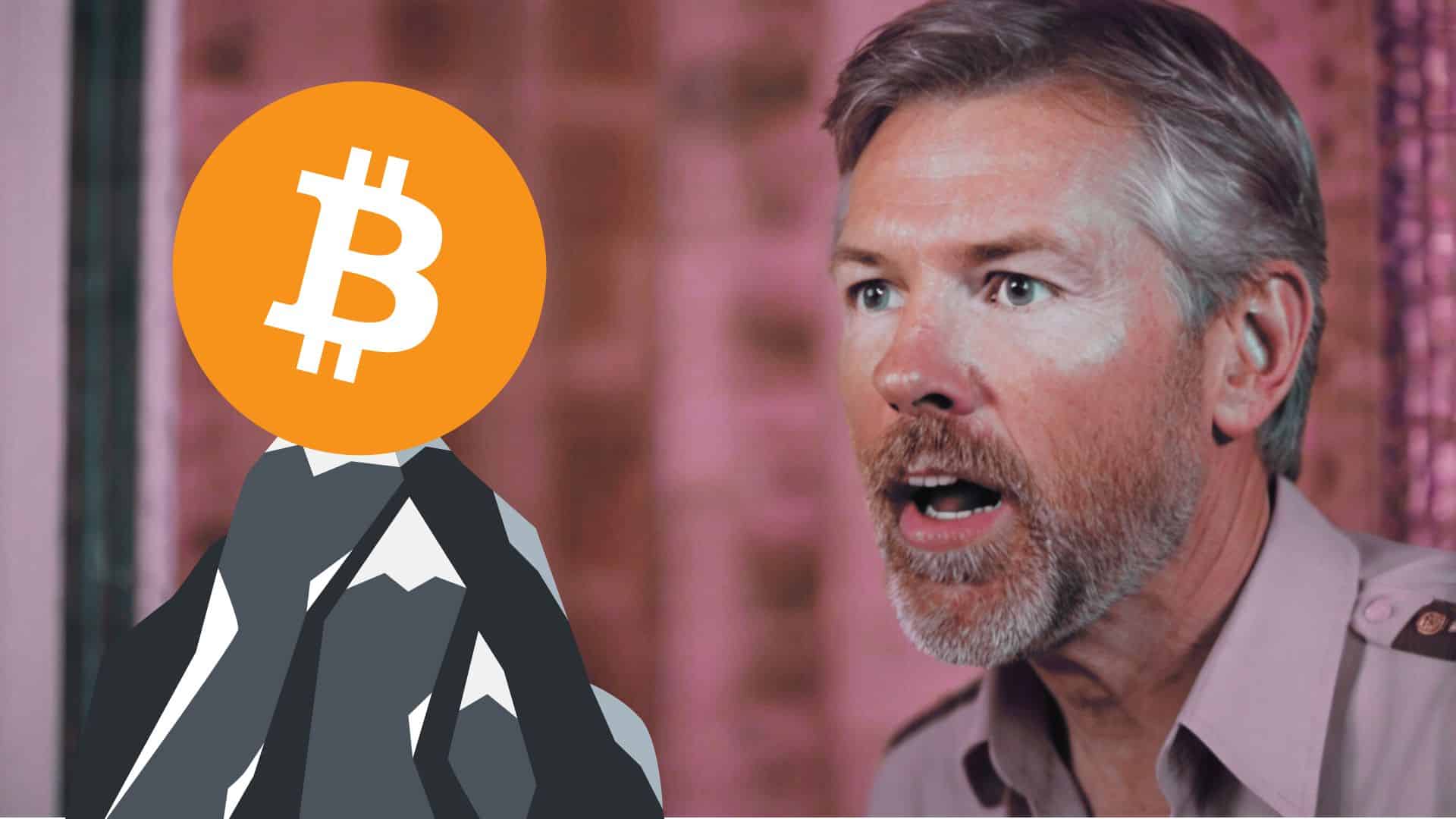 Micahel Saylor zaskoczony BTC.