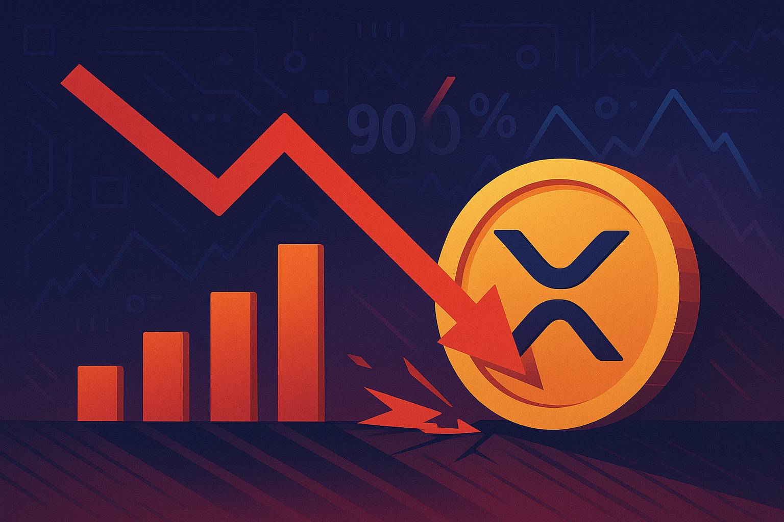 spadek xrp 90`5