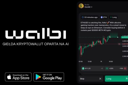Połączenie tradycyjnych funkcji giełdy ze sztuczną inteligencją – Walbi Exchange