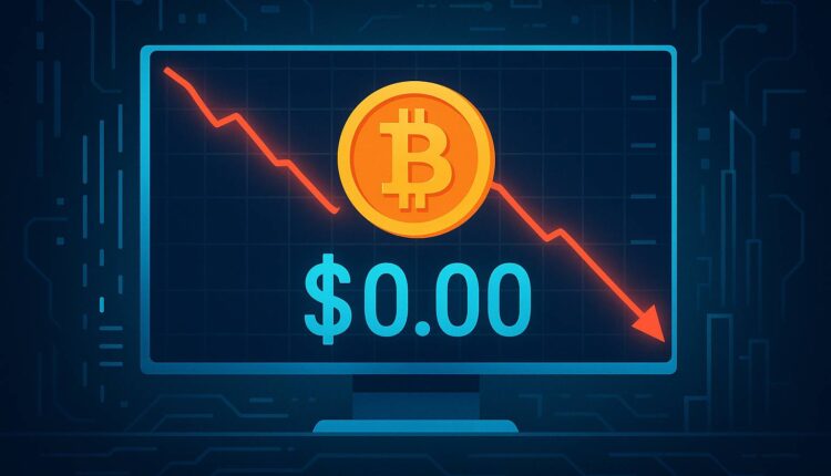 Bitcoin spadł do zera?! To koniec!