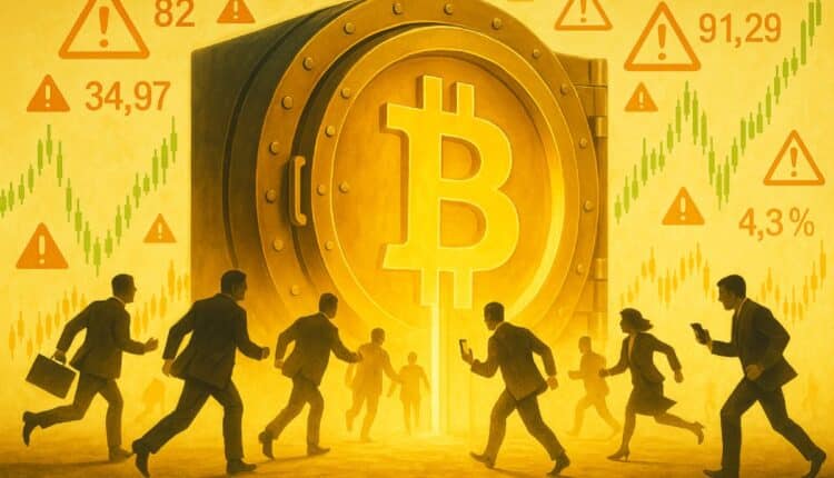 814 000 BTC już poza rynkiem! Korporacje wiedzą coś, czego Ty nie wiesz?