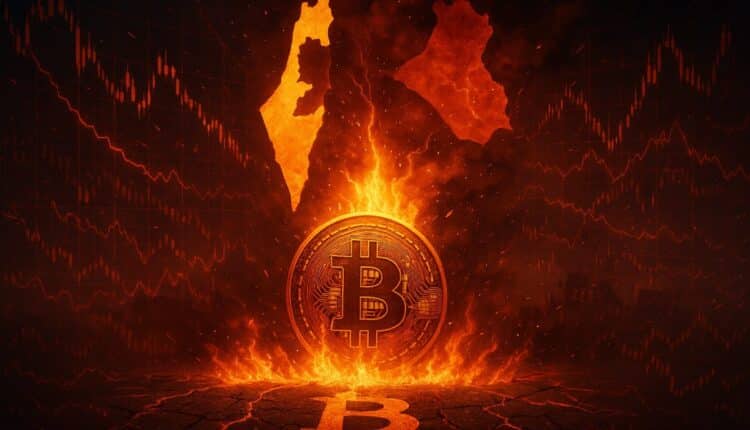 bitcoin krypto ogień