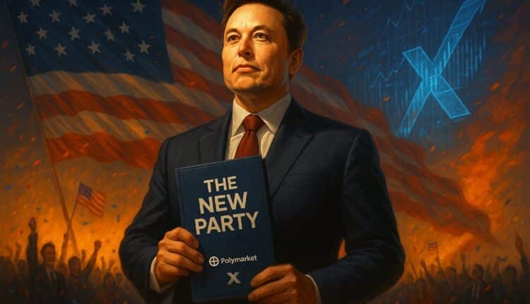 Elon Musk zakłada własną partię?! To już nie science fiction, traderzy stawiają miliony!