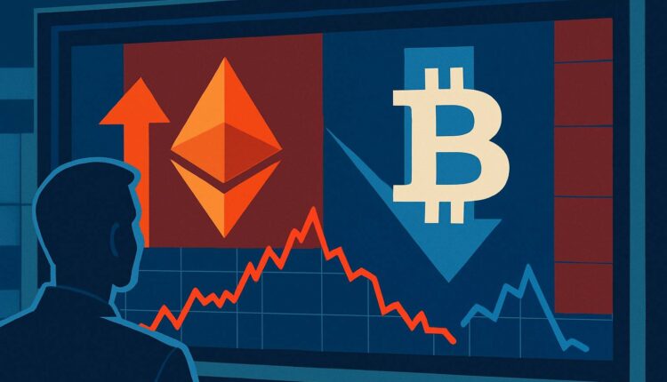 Ethereum królem. Inwestorzy omijają Bitcoina szerokim łukiem