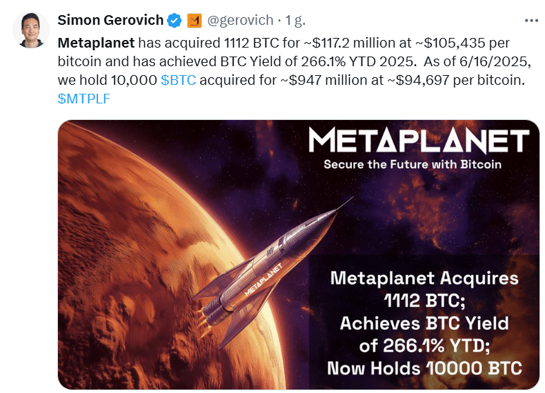 metaplanet btc