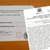 Raport OBWE, w tle karta do głosowania.