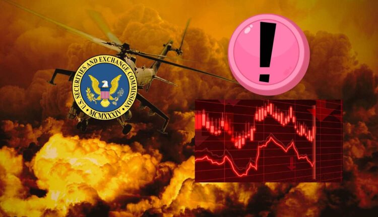 SEC zrzuca bombę na altcoin z TOP 10. Rynek nie lubi takich niespodzianek. Możliwe załamanie kursu