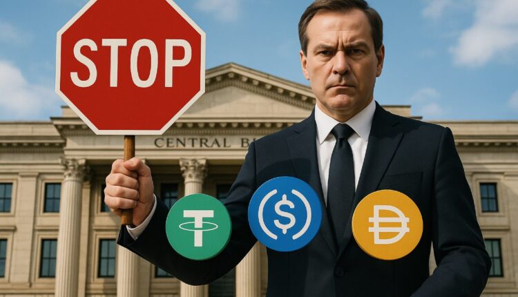 Koniec iluzji? Stablecoiny zmasakrowane przez gigantów finansów: „To nie pieniądz, to fikcja!”