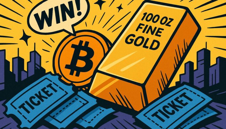 Zgarnij sztabkę złota i Bitcoin za darmo! Nie przegap okazji!