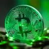 Zielony Bitcoin.