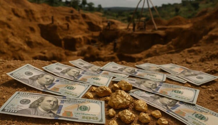 złoto dolary uganda