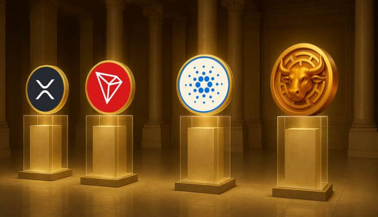 Najlepsze kryptowaluty przyszłości: Dlaczego MTAUR, XRP, Cardano i TRON mają znaczenie poza hype’em?