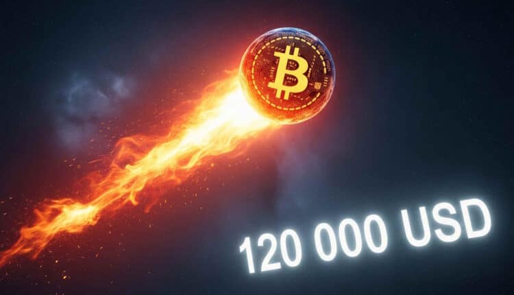 Bitcoin celuje w 120 000 USD. Wszystko za sprawą funduszy