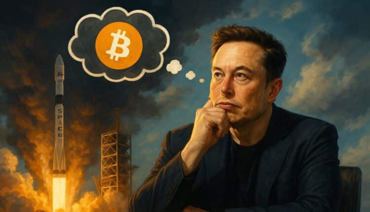 SpaceX przenosi Bitcoiny za 150 mln dolarów. Elon Musk znowu zatrzęsie rynkiem krypto?
