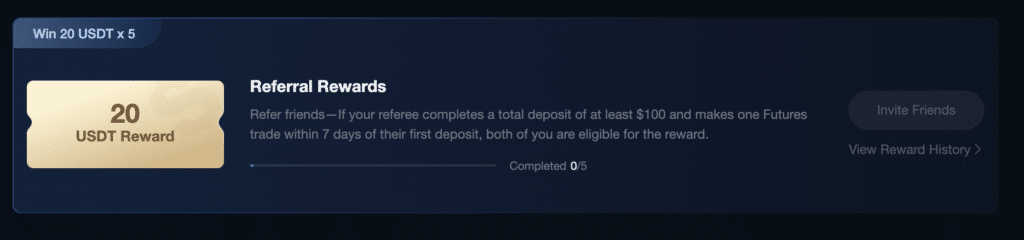 20 usd za zaproszenie mexc