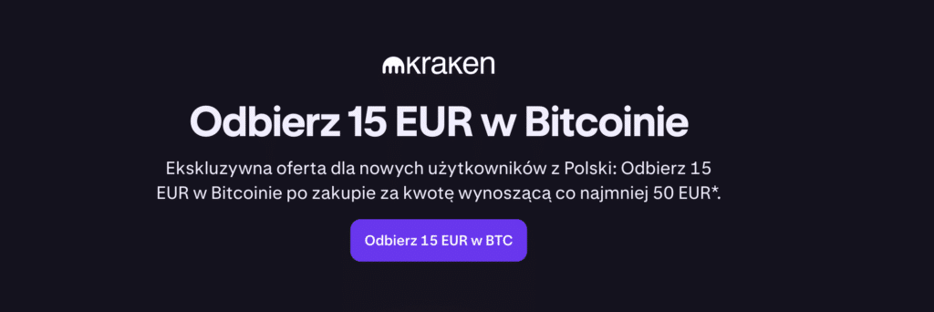 kraken bonus za rejestrację