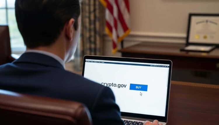 To mega ważny sygnał dla rynku. Zgadnijcie, kto kupił domenę „Crypto.gov”!