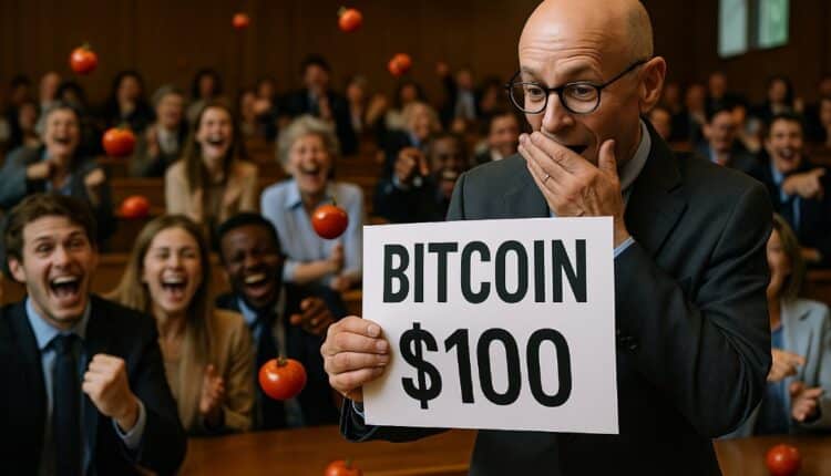 Bitcoin miał być trupem za 100$. Profesor Harvardu zaliczył największą wtopę dekady