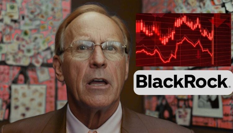 Larry Fink zszokowany spadkiem BlackRock.