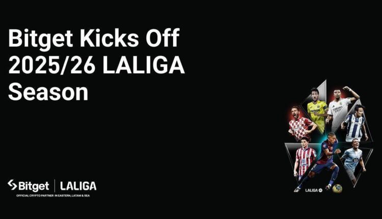 Bitget rozpoczyna nowy sezon LALIGA 2025/26 hasłem „Wracamy do gry z Bitget”