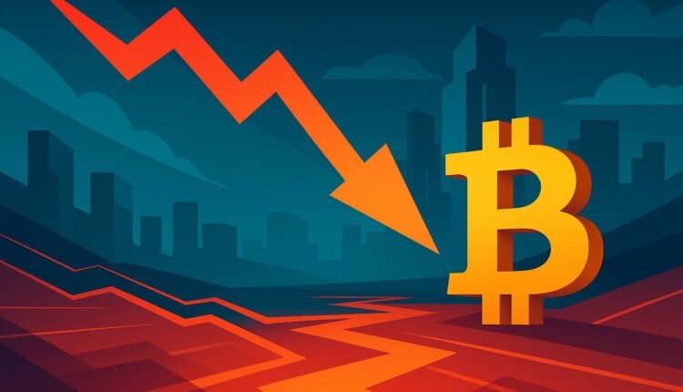 Ciężki cios dla bitcoina: największa fala wyprzedaży od 2022 roku