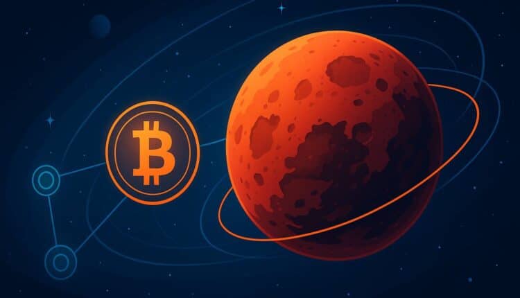 Jak wysłać Bitcoina na Marsa? Naukowcy przedstawili rozwiązanie