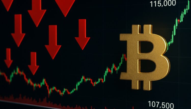 Bitcoin odbija do 115 000 dolarów. Eksperci ostrzegają: to może być pułapka niedźwiedzi!
