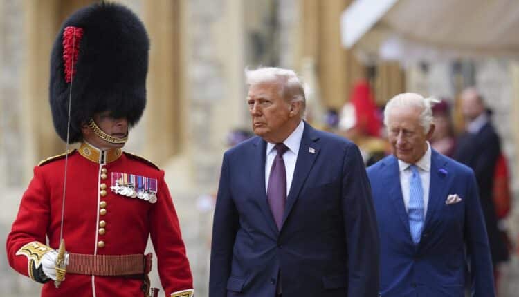 Partnerstwo technologiczne i 42 miliardy. Trump z wizytą w W. Brytanii, podpisał umowę