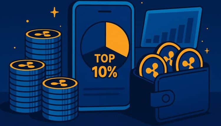 Sprawdź tę listę! Czy jesteś w 10% największych posiadaczy XRP?