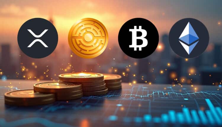 Analitycy wskazują XRP i trzy inne obiecujące kryptowaluty do kupienia, które mogą wzrosnąć ponad 400-krotnie przed kolejnym rajdem.