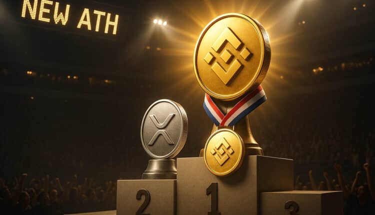 Cena BNB wyprzedza XRP i staje się najlepiej prosperującą kryptowalutą po osiągnięciu nowego, najwyższego poziomu w historii