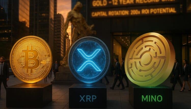 Cena złota gwałtownie spada, osiągając największy dzienny spadek od 12 lat. Posiadacze przenoszą się na te 3 kryptowaluty z możliwym 200-krotnym zwrotem z inwestycji