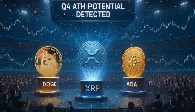 Dogecoin, XRP i Cardano odrabiają straty. Czy uda im się osiągnąć nowe rekordy w IV kwartale?