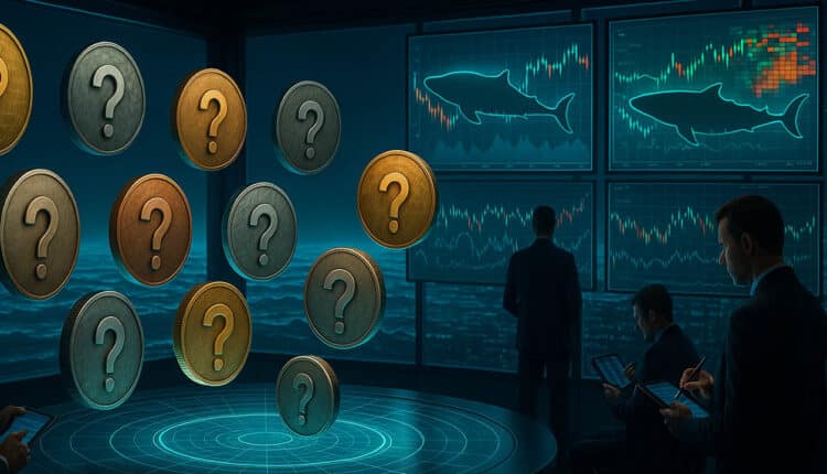 Dziesięć altcoinów, które śledzą wieloryby. Możliwe gwałtowne wahania cen