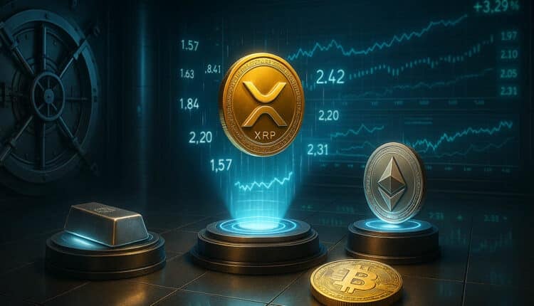 Oto cena XRP, jeśli srebro osiągnie 250 USD, Bitcoin 500 tys. USD, a Ethereum 40 tys. USD