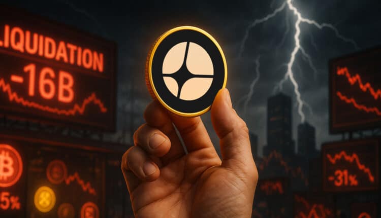 Założyciel Binance stawia na ASTER, który zyskuje 21% pomimo chaosu po likwidacji o wartości 16 miliardów dolarów