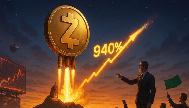 Zcash (ZEC) gwałtownie rośnie o 940%, a byki domagają się 650 USD za monetę, co powoduje ogromne FOMO