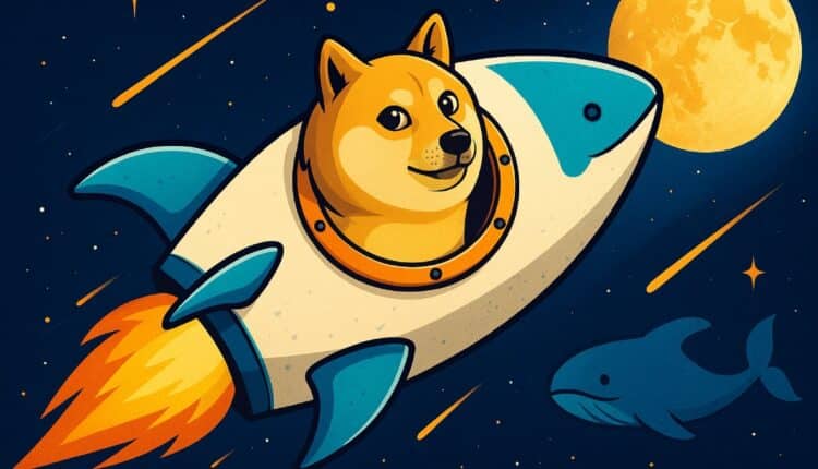 DOGE przejęty przez mocarne wieloryby. Czy to oznacza lot na księżyc?