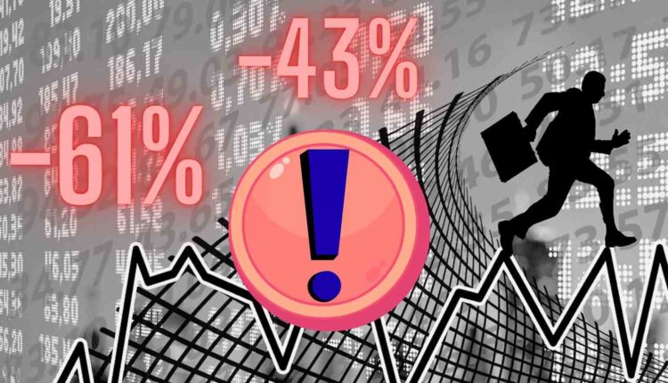 Topowa kryptowaluta w krytycznej sytuacji. Tworzy formację, która w przeszłości doprowadziła do 63% krachu
