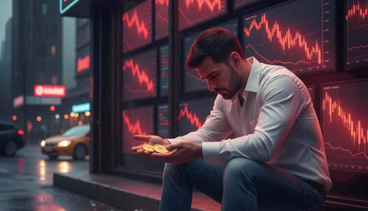 To jakiś koszmar. Bitcoin zrobił to ponownie – 657 milionów dolarów zniknęło w jeden dzień!