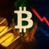 złoto bitcoin krach