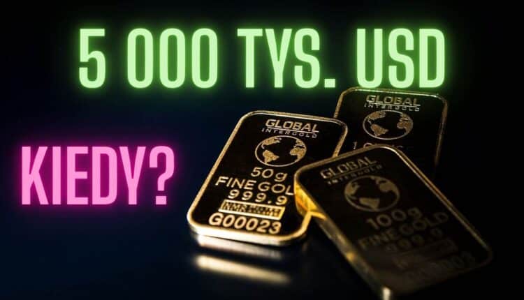 Złoto znowu odbija. Gigant wskazuje, kiedy pęknie 5 tys. USD. Warto jeszcze wsiadać do tego pociągu?