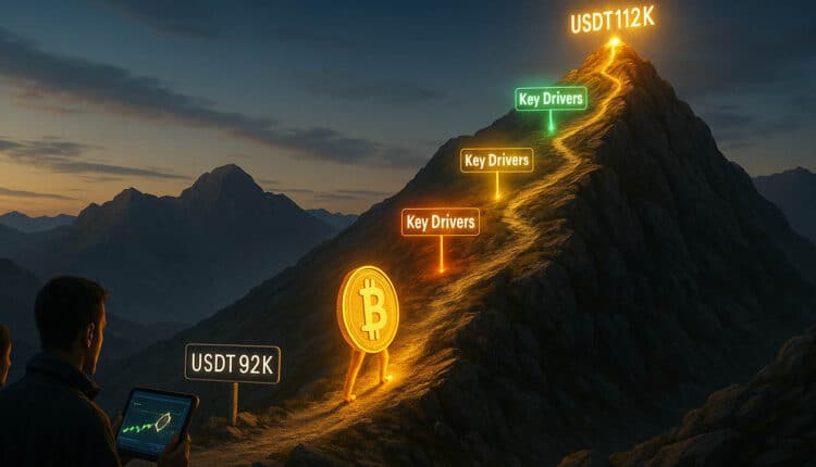 Bitcoin ma szansę na powrót do poziomu 112 tys. dolarów po odbiciu do 92 tys. dolarów. Oto cztery kluczowe czynniki, na które warto zwrócić uwagę