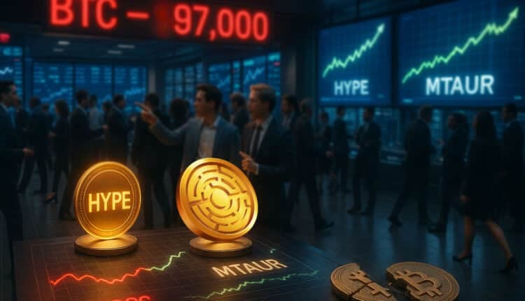 Krach Bitcoina. Cena BTC spada, a posiadacze przeskakują do tych dwóch kryptowalut o potencjale wzrostu o 50x