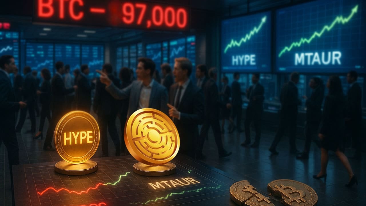 Krach Bitcoina. Cena BTC spada, a posiadacze przeskakują do tych dwóch kryptowalut o potencjale wzrostu o 50x